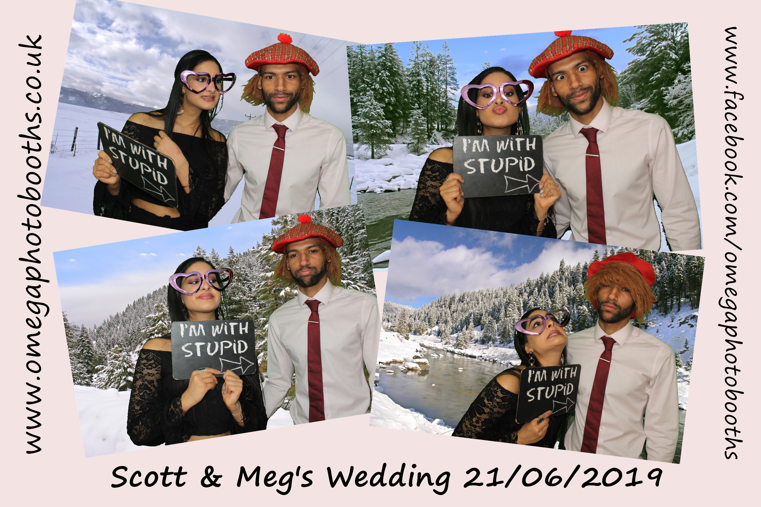 Scott and Meg’s wedding | View more photos from the event at gallery.omegaphotobooths.co.uk/u/Omega-Photobooths/Scott-and-Meg’s-wedding